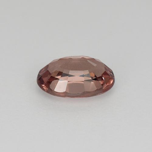 Granate malayo rosa natural de 0,68 ct, corte óvalo, VS