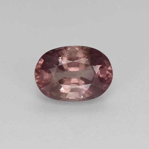 Granate malayo rosa natural de 1,02 ct, corte óvalo, VS-SI