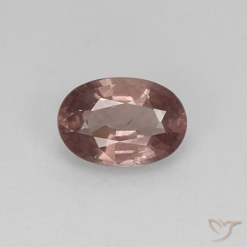 Granate malayo rosa natural de 0,58 ct, corte óvalo, VS-SI