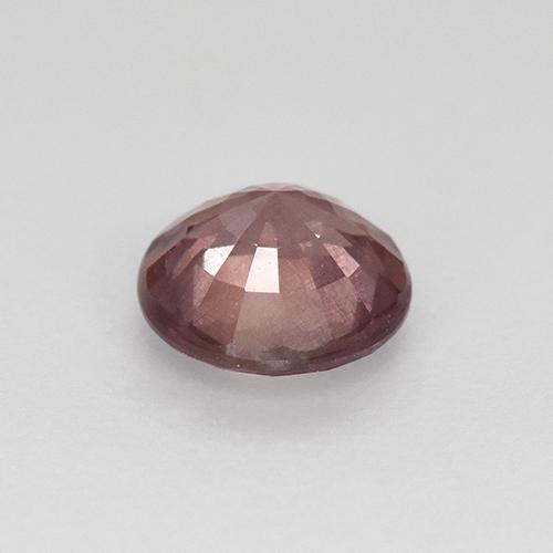 Granate malayo rosa natural de 0,82 ct, corte redondo, VS