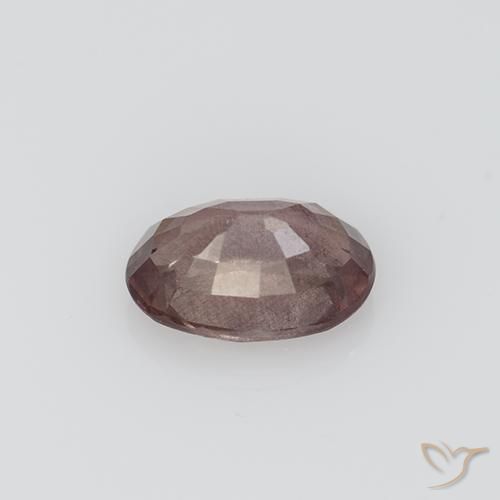 granate malayo Rosado palo de rosa intenso natural de 0.70 ct, Ovalada, VS