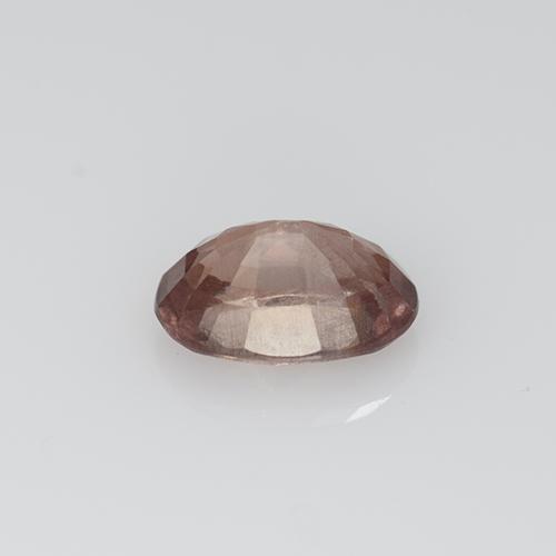 granate malayo Rosa oscuro natural de 0.61 ct, Corte Óvalo, VS