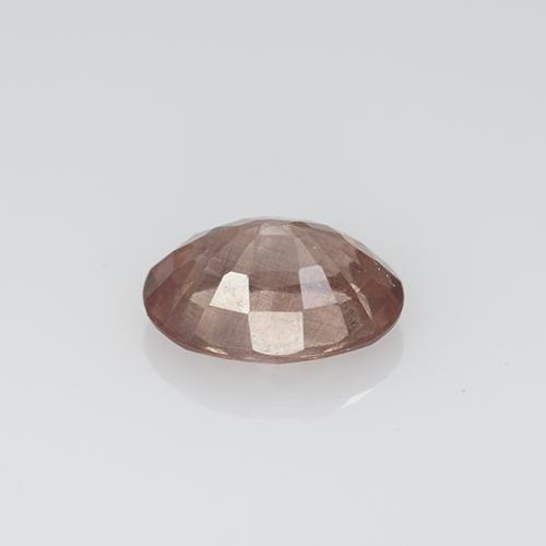 Granate malayo rosa natural de 0,57 ct, corte óvalo, VS-SI