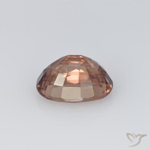 granate malayo Rosado claro natural de 1.28 ct, Ovalada, VS