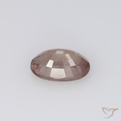 granate malayo Rosado claro natural de 0.69 ct, Ovalada, VS