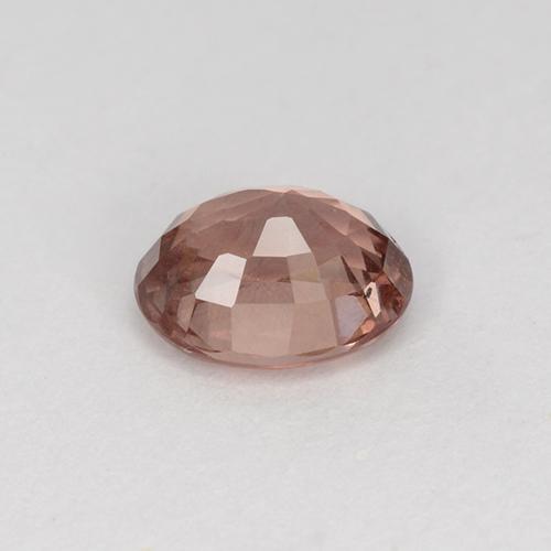 Granate malayo rosa natural de 0,88 ct, corte óvalo, VVS-VS