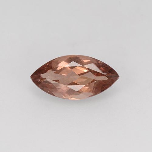 Granate malayo marrón natural de 1,28 ct, marquesa, VVS-VS
