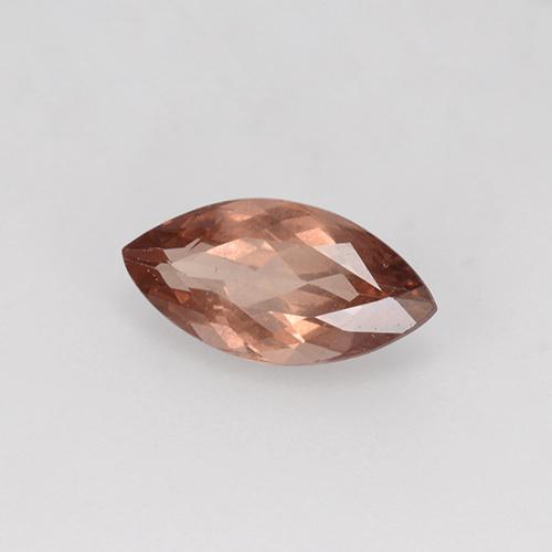 Granate malayo marrón natural de 1,28 ct, marquesa, VVS-VS