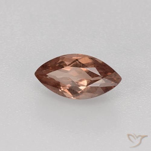 granate malayo Marrón canela claro natural de 1.17 ct, Marquesa, VVS-VS