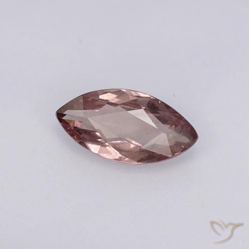 granate malayo Rojo grisáceo natural de 1.17 ct, Marquesa, VVS-VS