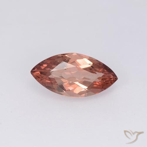 1.25ct Natural Rojo cálido granate malayo, Marquesa, VS, Photo A