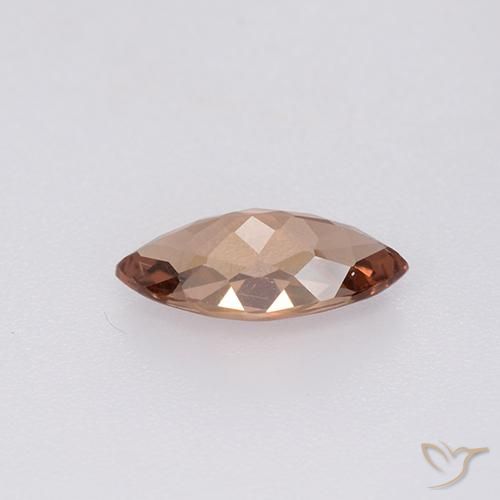 granate malayo Rojo cálido natural de 1.25 ct, Marquesa, VS