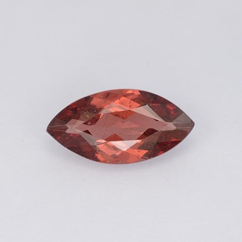 Granate malayo rojo natural de 1,27 ct, marquesa, VS