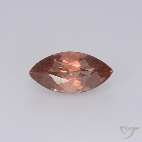 Granate malayo rojo cálido natural de 1,48 ct, marquesa, VS