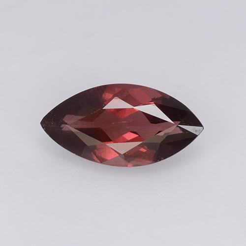 Granate malayo rojo natural de 2,39 ct, marquesa, VS