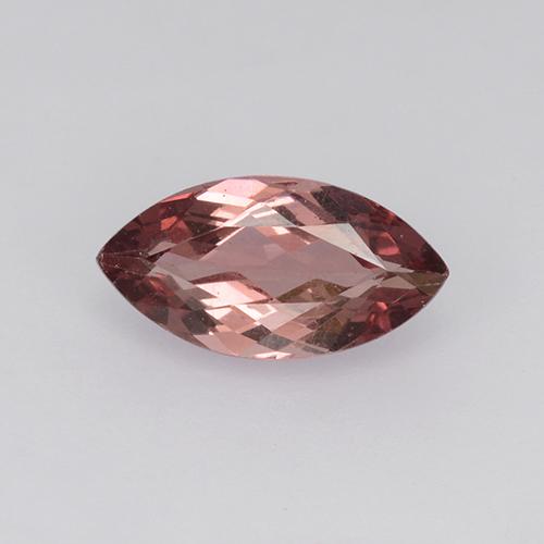 Granate malayo rosa natural de 1,41 ct, marquesa, VVS-VS