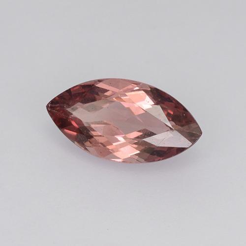 Granate malayo rosa natural de 1,41 ct, marquesa, VVS-VS