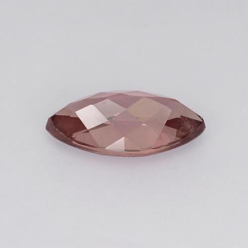 Granate malayo rosa natural de 1,41 ct, marquesa, VVS-VS