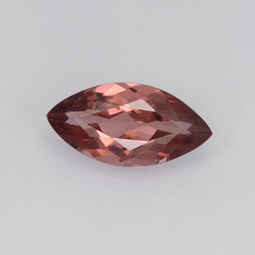 Granate malayo rojo natural de 1,57 ct, marquesa, VVS-VS