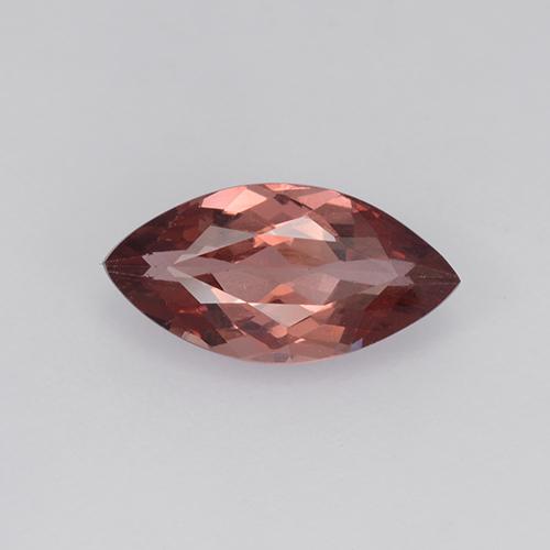 Granate malayo rojo natural de 1,57 ct, marquesa, VVS-VS