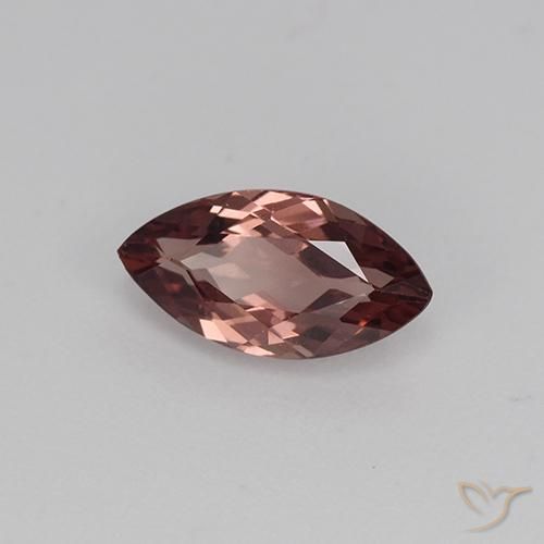 Granate malayo rosa natural de 1,09 ct, marquesa, VVS-VS