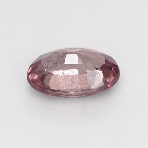 granate malayo Rosado palo de rosa intenso natural de 0.59 ct, Corte Óvalo, VS