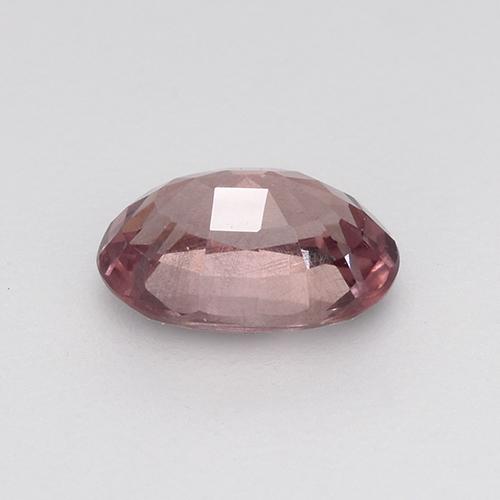 Granate malayo rosa natural de 0,59 ct, corte óvalo, VS