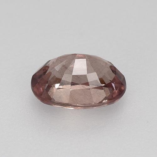 granate malayo Rosa oscuro natural de 0.68 ct, Corte Óvalo, VS-SI