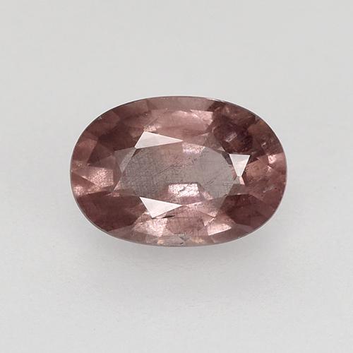 granate malayo Rosa oscuro natural de 0.65 ct, Corte Óvalo, VS-SI