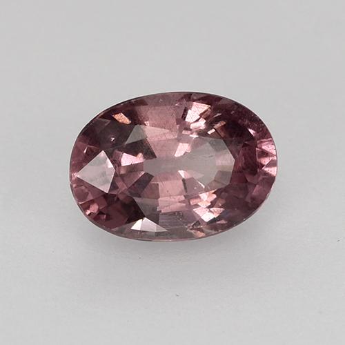 Granate malayo púrpura natural de 0,66 ct, corte óvalo, VS