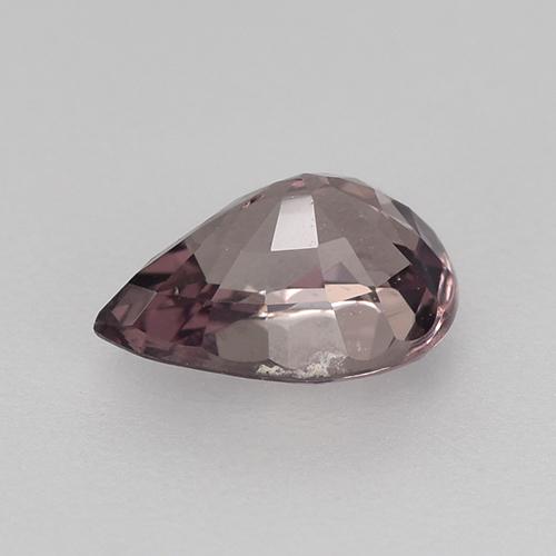 granate malayo Light Greyish Purple natural de 0.93 ct, En forma de pera, VS