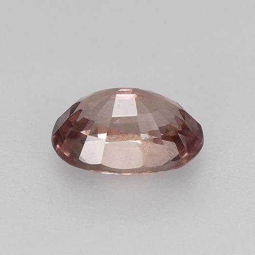 granate malayo Rosado palo de rosa intenso natural de 0.66 ct, Corte Óvalo, VS