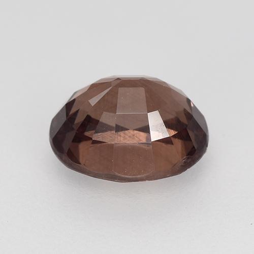 Granate malayo rojo natural de 1,31 ct, corte óvalo, VS