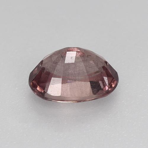 Granate malayo rojo natural de 0,75 ct, corte óvalo, VS