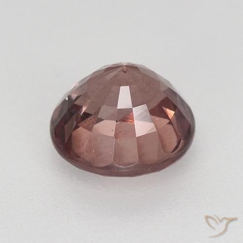 granate malayo Rosado claro natural de 0.85 ct, Redondo, VS