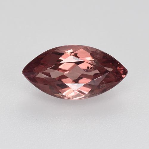 Granate malayo rojo natural de 1,66 ct, marquesa, VS
