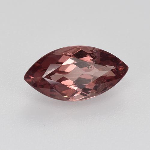 Granate malayo rojo natural de 1,66 ct, marquesa, VS
