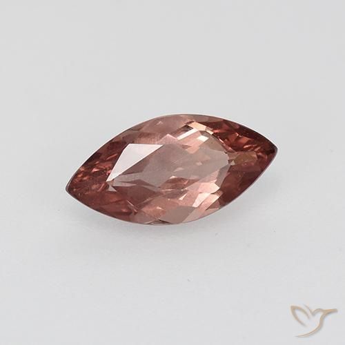 granate malayo Rosado rojizo natural de 0.82 ct, Marquesa, VS-SI
