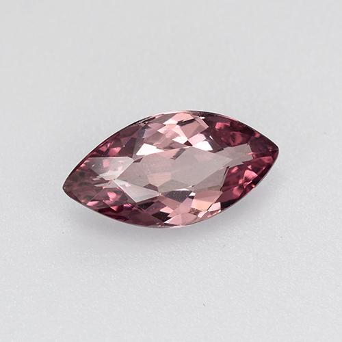 granate malayo Rojo oscuro natural de 0.92 ct, Marquesa, VS