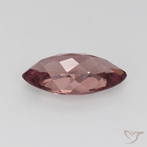 granate malayo Rojo oscuro natural de 1.38 ct, Marquesa, VS