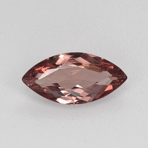 granate malayo Rojo oscuro natural de 1.09 ct, Marquesa, VS