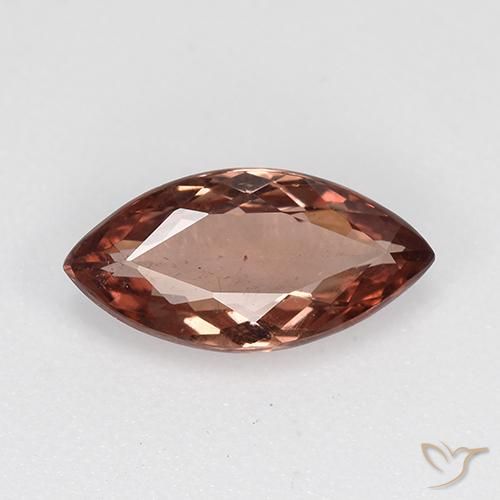 1.22ct Natural Rojo intenso granate malayo, Marquesa, VS
