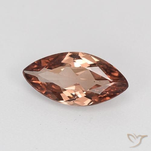 granate malayo Rojo oscuro natural de 1.07 ct, Marquesa, VS