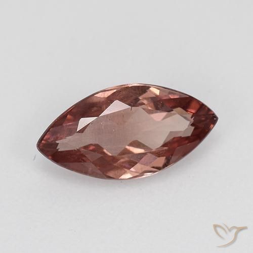 granate malayo Rojo oscuro natural de 0.90 ct, Marquesa, VS-SI