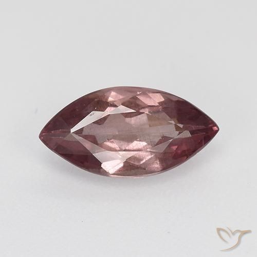1.31ct Natural Rojo oscuro granate malayo, Marquesa, VS-SI, Photo A
