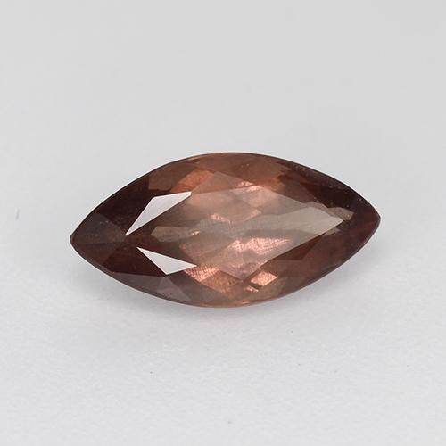 granate malayo Marrón medio natural de 1.29 ct, Marquesa, VS-SI