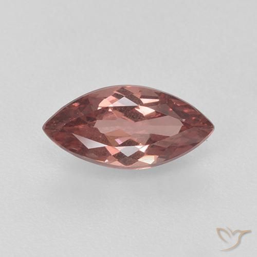 1.35ct Natural Rosado palo de rosa claro granate malayo, Marquesa, VS-SI