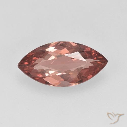 1.57ct Natural Rosado claro granate malayo, Marquesa, VS