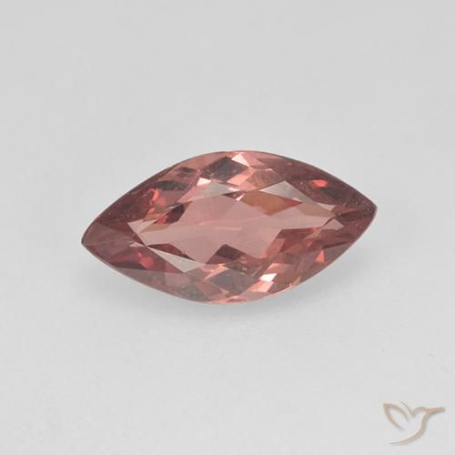 granate malayo Rosado claro natural de 1.27 ct, Marquesa, VS