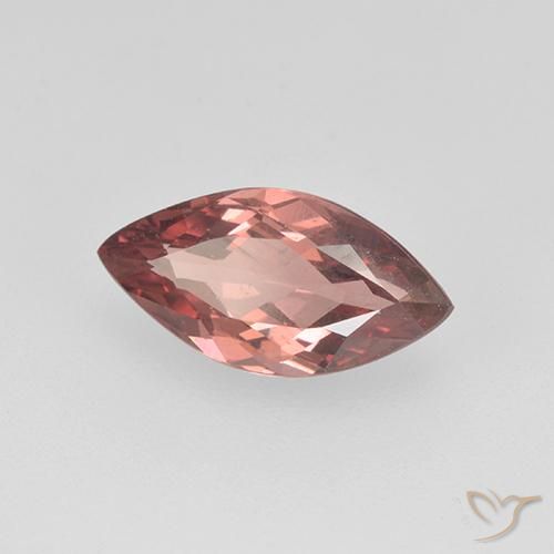 granate malayo Rosado claro natural de 1.27 ct, Marquesa, VS